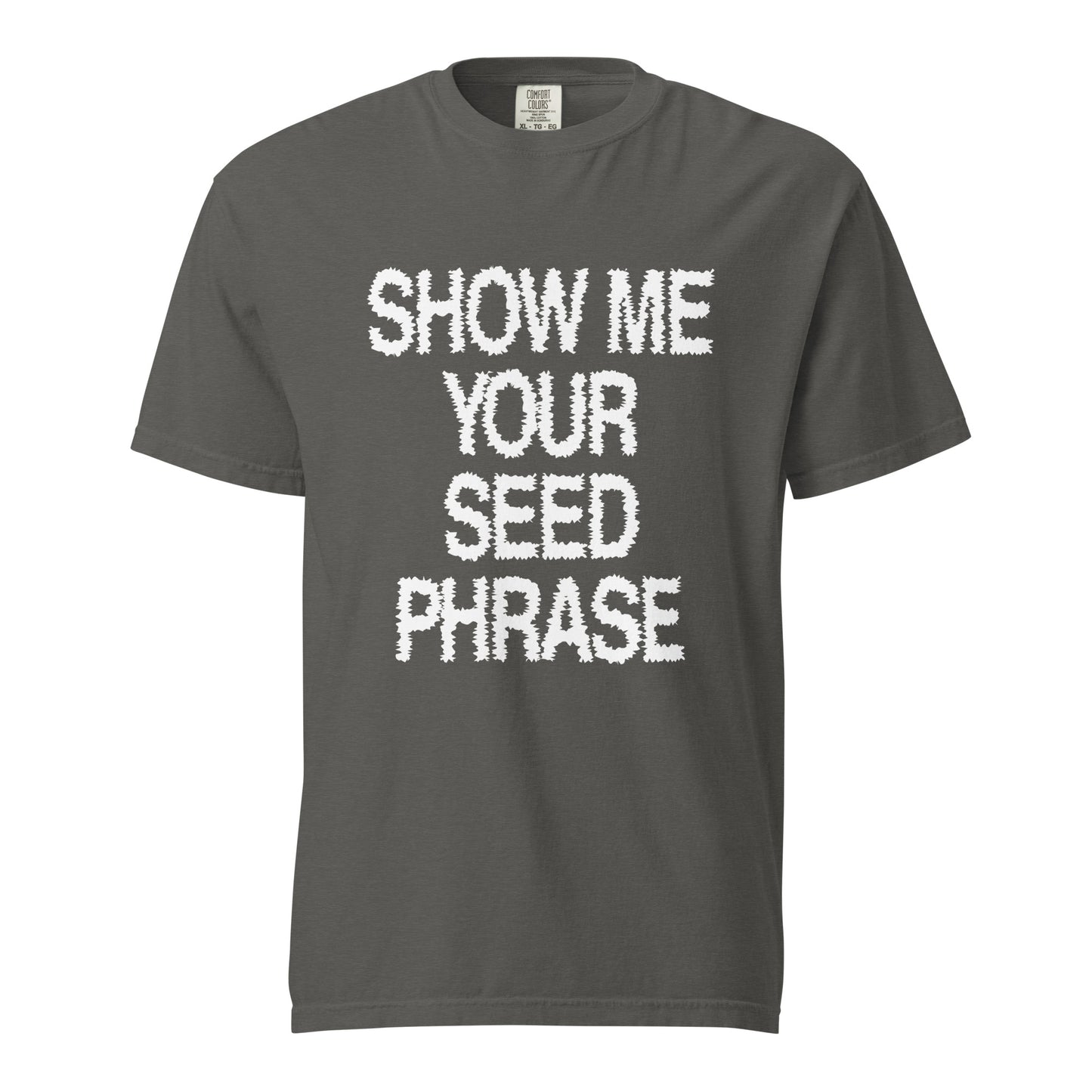 Show me your seed phrase